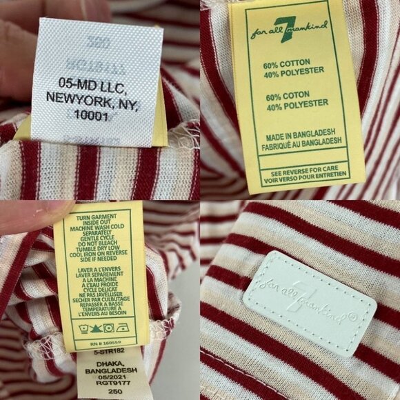 NEW 7 For All Mankind Toddler Striped Ruffle Top and Faux Fur Fuzzy Pink Jacket - Picture 9 of 15